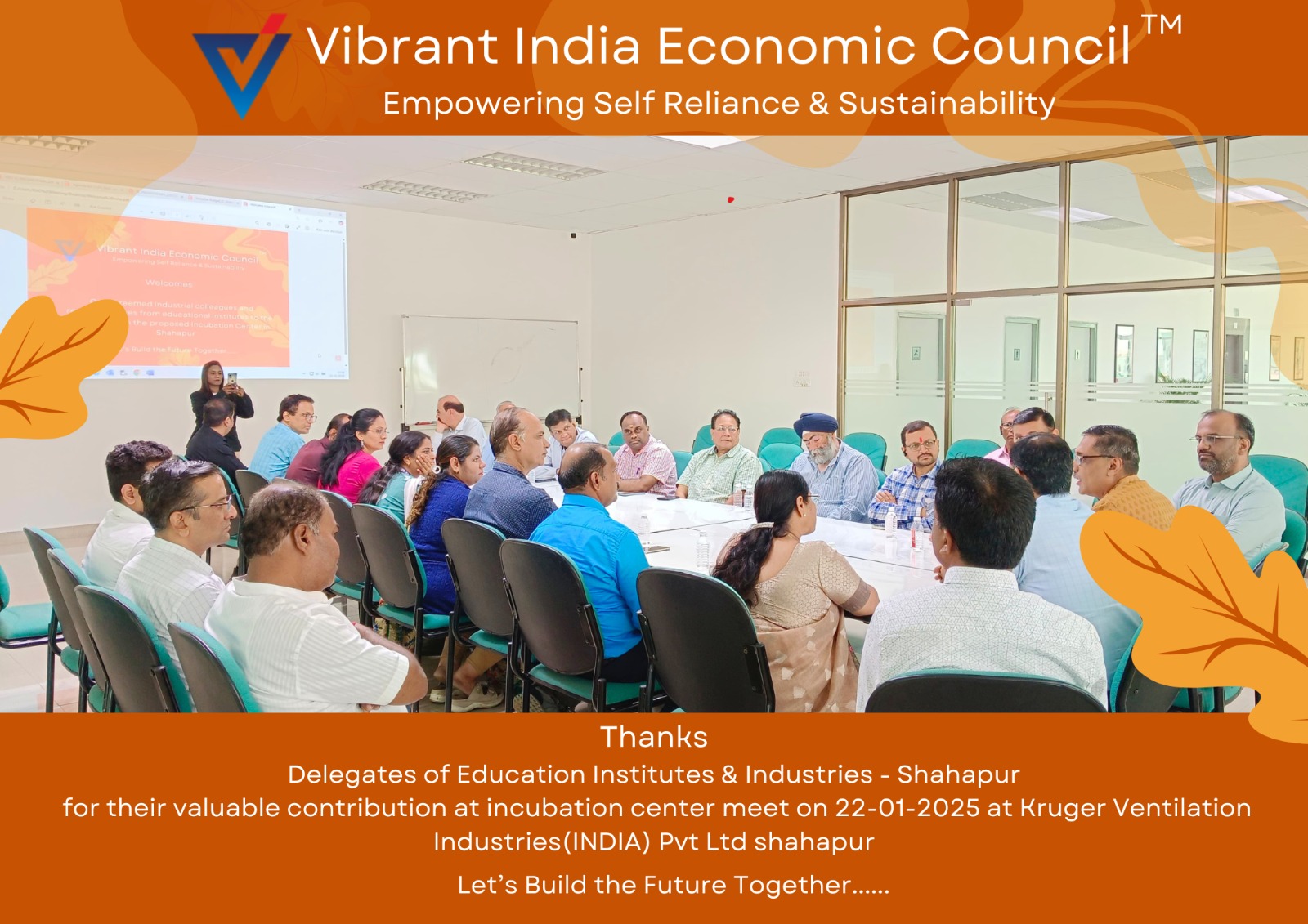 VIEC Meet with Delegates- Incubation and Training Center 22.01.2025